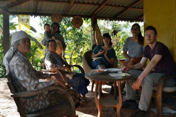 Our Volunteers with the Elders