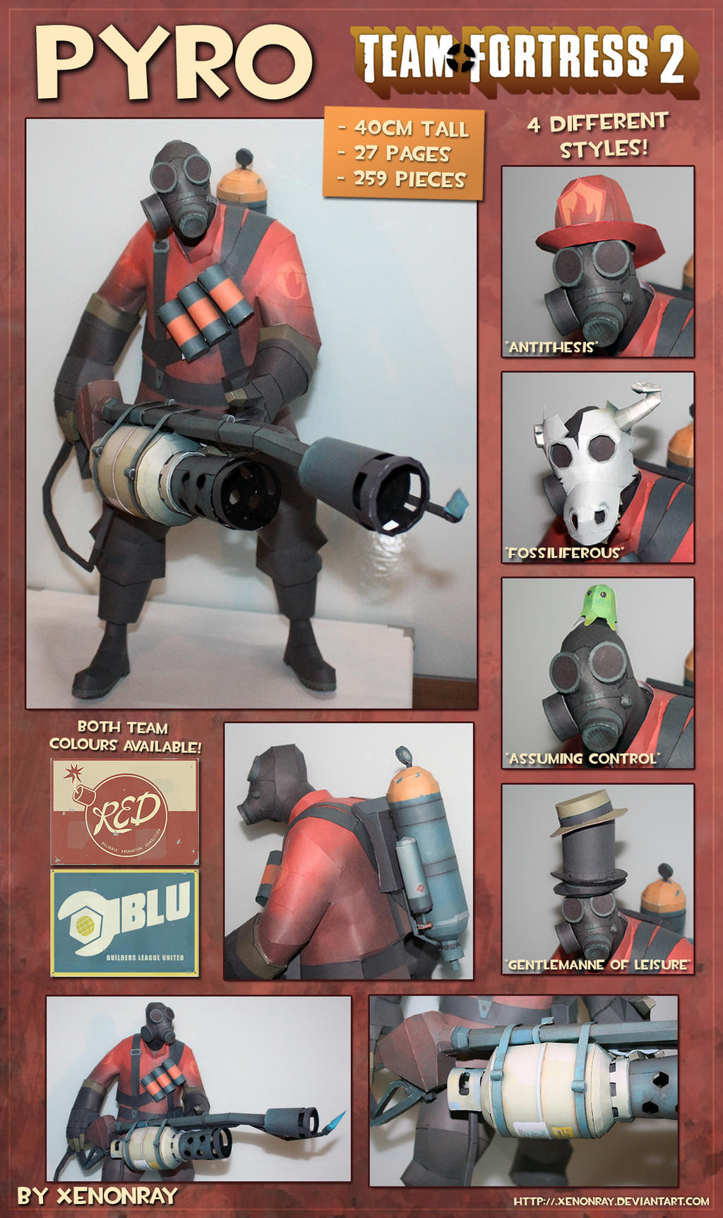 Pyro Paper Model