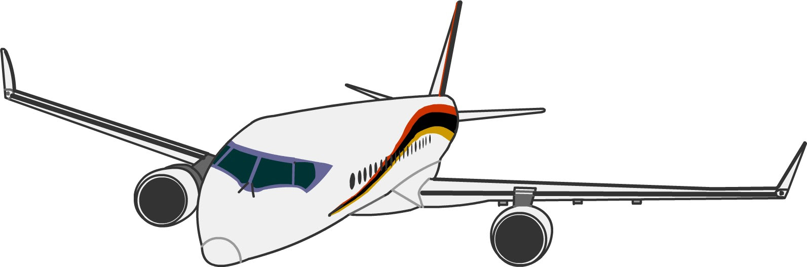 飛行機 航空機 イラスト Gif画像 無料