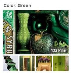 Color: Green pinboard
