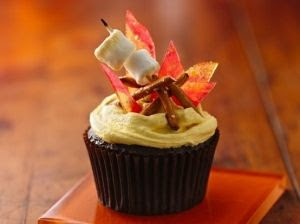 What a great cupcake for a camping-themed b-day party!!!  LOVE.