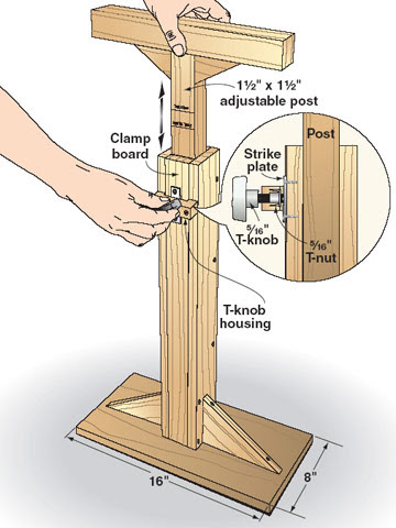 HOMEMADE DRILL PRESS STAND PLANS 1000 House Plans