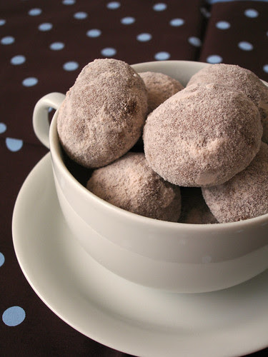 Cocoa-chocolate chip pillows