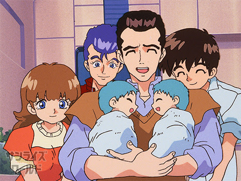 銀河漂流バイファム13 サンライズワールド アニメ公式キャラクター シーンをご紹介