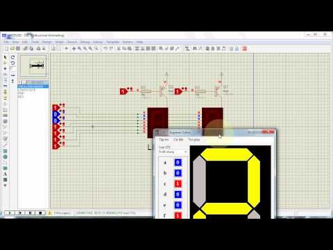 C & 8051 - Quét 2 LED 7 đoạn