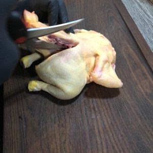Beschwipstes Cherry Roadkill Chicken Grillke