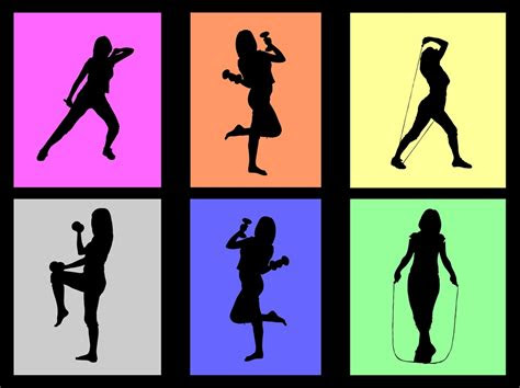 exercise pictures clipartsco