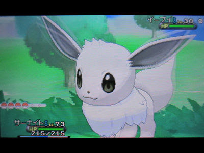 色違いイーブイ フレンドサファリでgetだぜ 有栖のポケモン日記