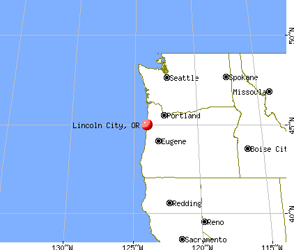 104 7 Kduk. Lincoln City, Oregon map