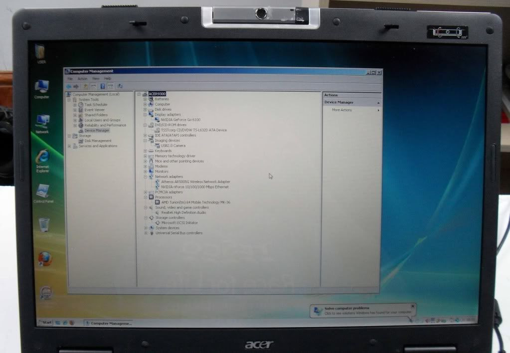 ACER 9300 9301 9303 LAPTOP PC 17" 2GHZ 2GB 80GB WIFI UK