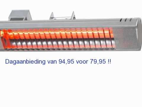 Infrarood terrasverwarming test