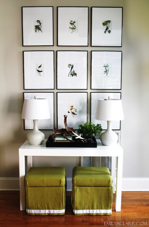 Parsons Console - Cottage - entrance/foyer - Sherwin Williams ...