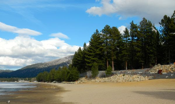 Tahoe piers-drought: Lakeview Commons