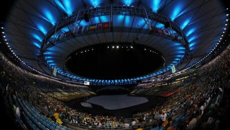 Rio 2016 Olympics opening ceremony Maracana interior
