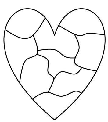  heart map template from barnard island on teachersnotebookcom 1
