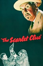 Charlie Chan in The Scarlet Clue poster