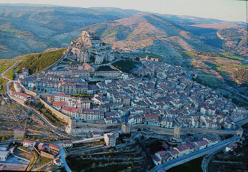 The high mountain village of Morella in Castellon Province