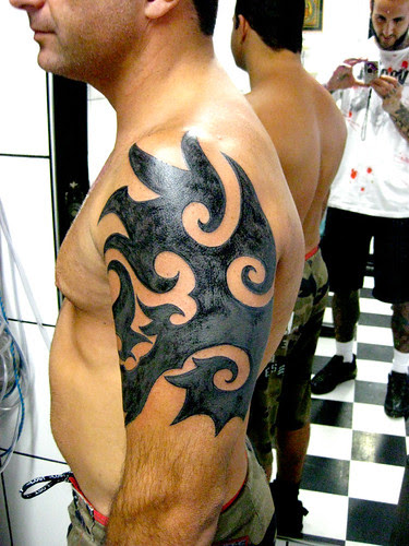 Tatuagem tribal arm tattoo