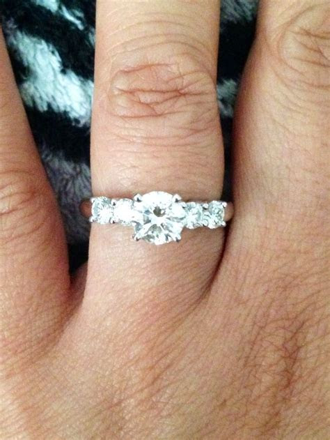 Get inspired by recently purchased 1.5 carat diamond rings. My five stone engagement ring ï¸ | Engagement Rings