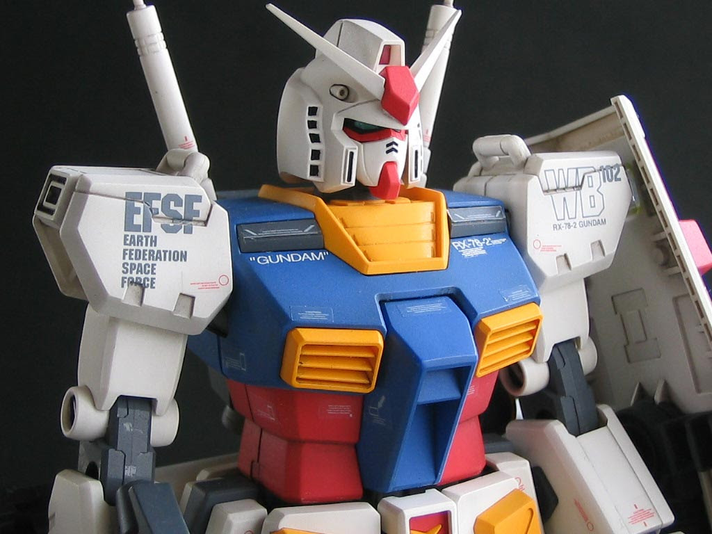 バンダイ 1 100 Mg ガンダム Rx 78 2 Ver Ka プラモデル制作記 完成写真