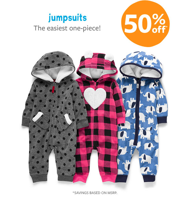 Jumpsuits | 50% off* | The easiest one-piece! | *Savings based on MSRP.