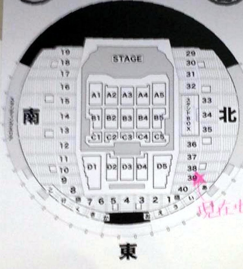 News Live Tour 15 White アリーナ座席表 真駒内セキスイハイムアイスアリーナ アリーナ座席表の神様