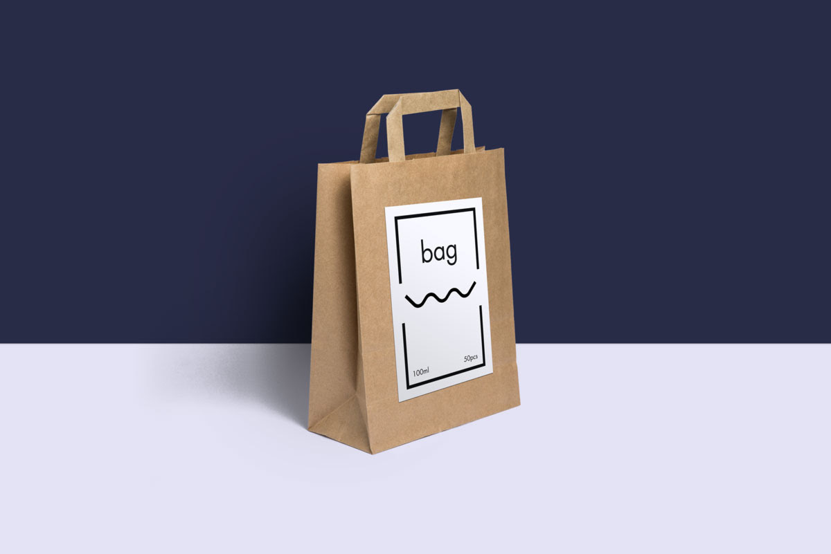 Download Paper Bag Free Psd Mockup | Pixlov