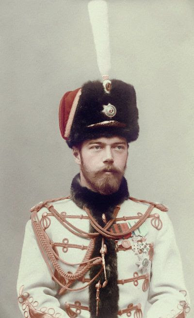 Tsar Nicholas II in 1895.