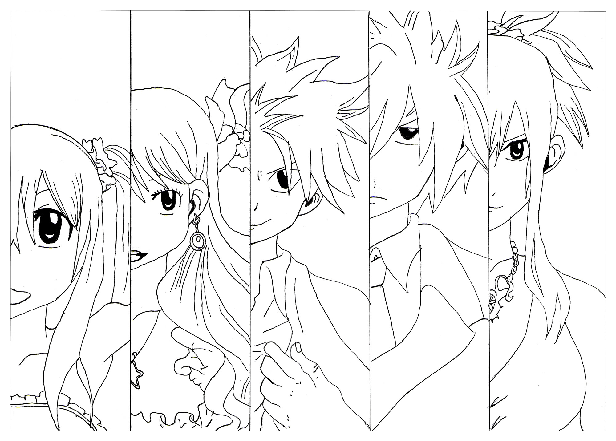 Coloring Pages Fairy Tail At Getdrawings Free Download