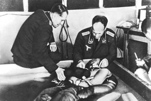 josef mengele experiments. Experiments on twin children