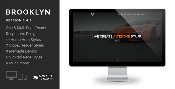 Brooklyn - Creative One Page Multi-Purpose Theme - Creative WordPress
