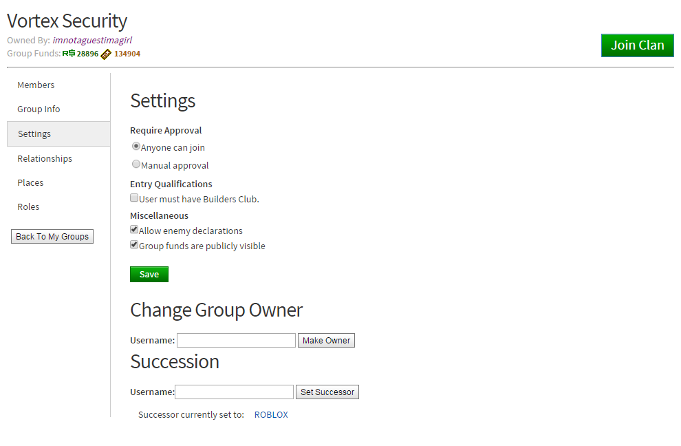 Termination Impact On Groups Web Features Roblox - 