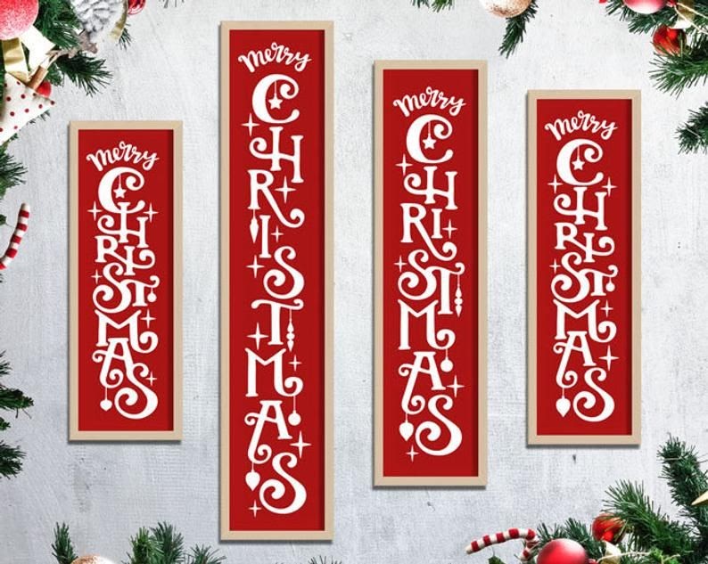 Download Free SVG Merry Christmas Vertical Svg 21245+ SVG PNG EPS DXF in Zip File for Cricut, Silhouette and Other Machine