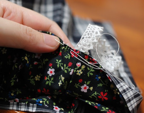 How to make arm covers, 10