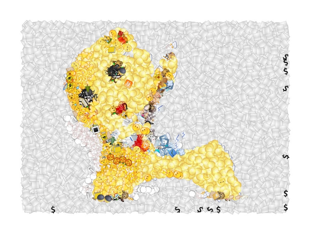 絵文字だけを使ったモザイクアートを作成してくれるジェネレータ りんごが好きなのでぃす