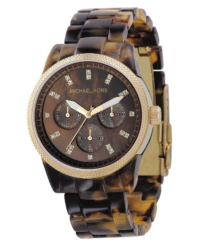 Michael Kors Women's MK5038 Ritz Tortoise Watch