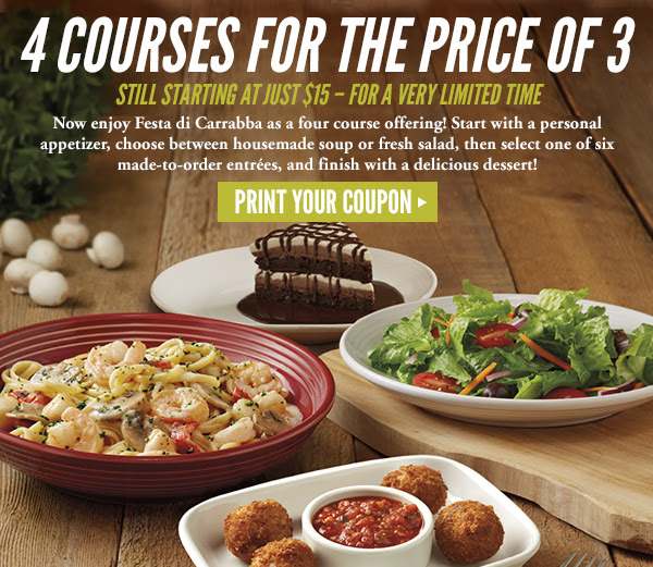 Amore Mondays At Carrabbas