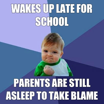 Wake Up Late Meme By Trollfan Memedroid