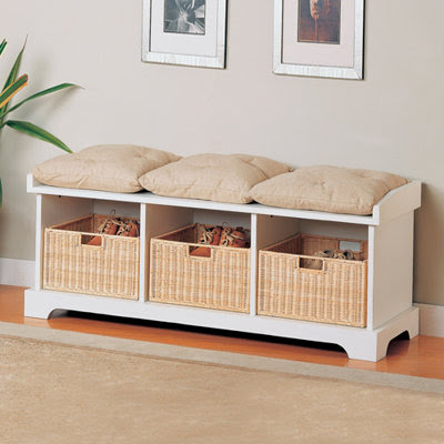 Wildon Home ® Somerton Wooden Entryway Storage Bench | Wayfair