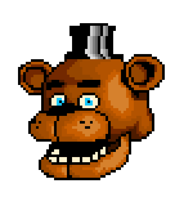 Freddy Fazbear | Pixel Art Maker