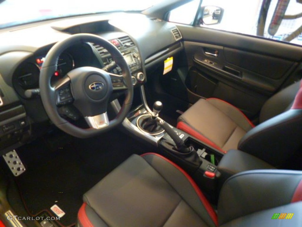 Carbon Black Interior 15 Subaru Wrx Sti Limited Photo Gtcarlot Com