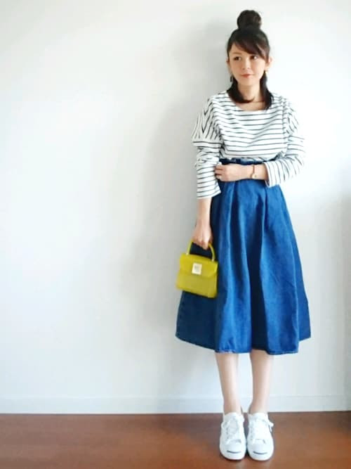 デート 服装 春 高校生