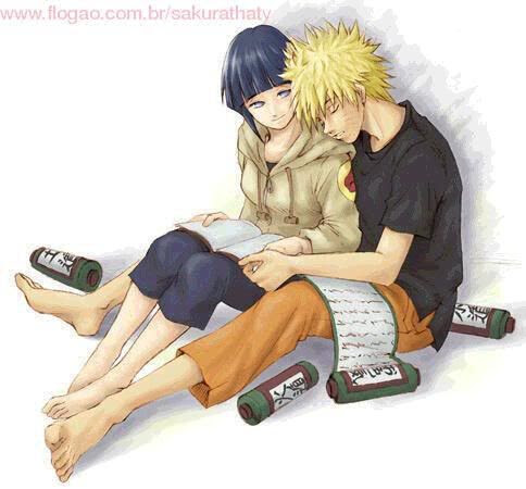 Naruto and Hinata in love