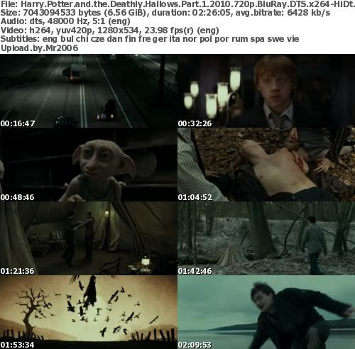 harry potter and the deathly hallows part 1 2010 bluray. Potter.Part.1.2010.720p.BluRay