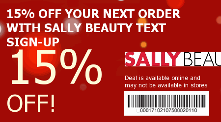 Sally Beauty Coupons: Save $6 w/ 2015 Coupons & Coupons