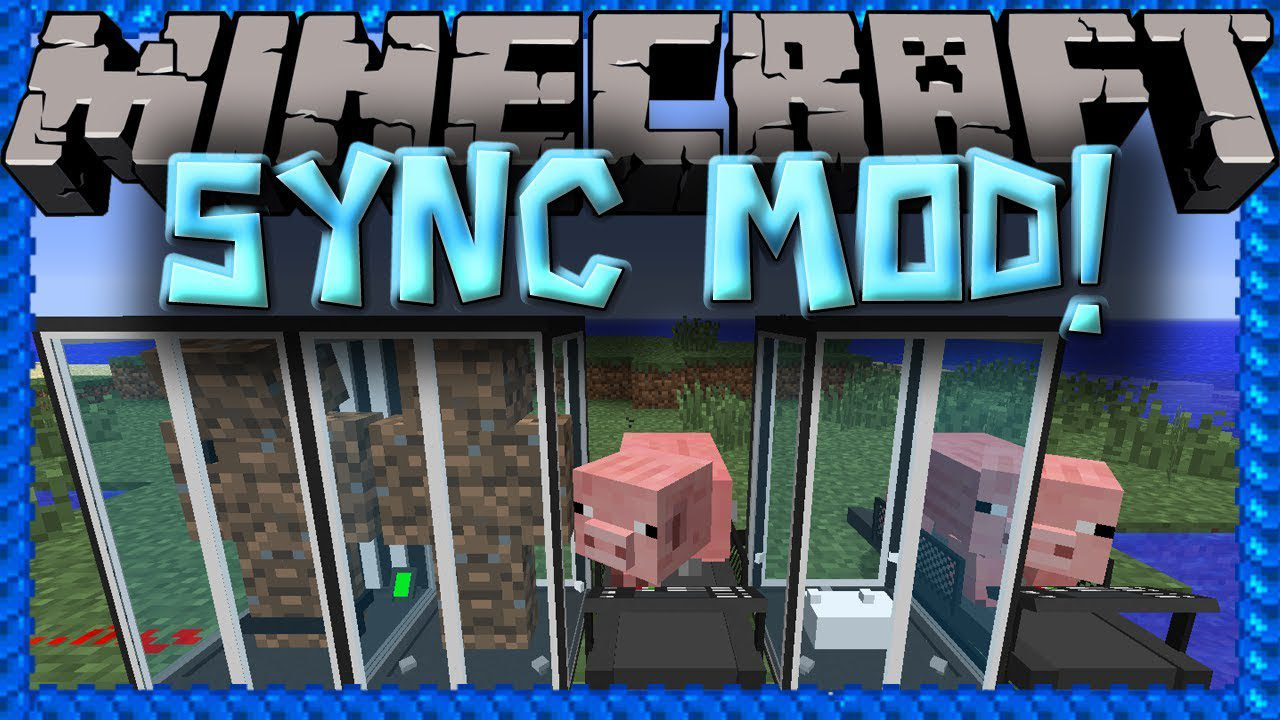 Sync Mod 1 12 2 1 10 2 Cloning Myself With A Pig Treadmill