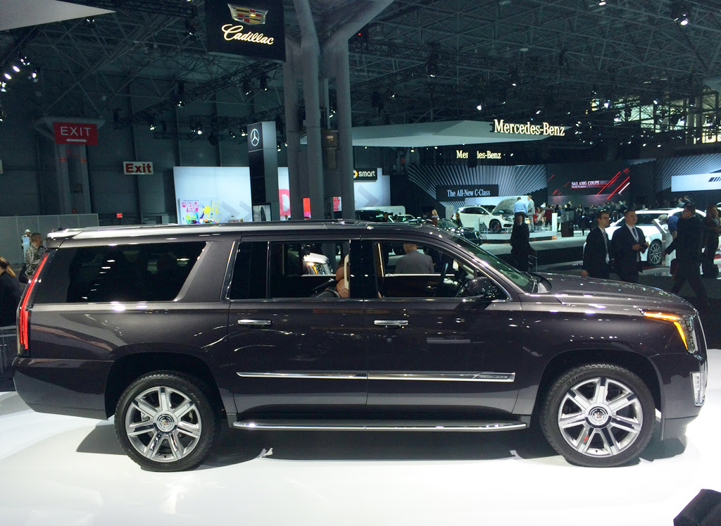 2015 Cadillac Escalade at the 2014 New York Auto Show