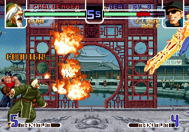 Si quieren jugar King of Fighter 2002 o juegos de mame32