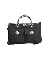 Amazon: Baggallini Skyline Rolling Briefcase, Black, One Size ...