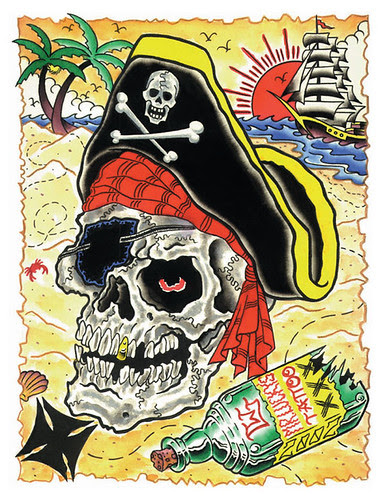 pirate-lg by Mr Luckys Tattoo